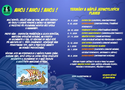 Plavby pro předškoláky