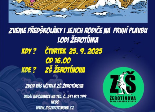 I. plavba pro předškoláky