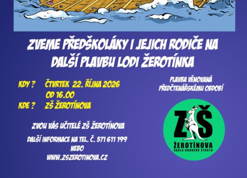 II. plavba pro předškoláky