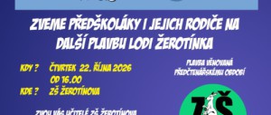 II. plavba pro předškoláky